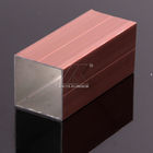 La metropolitana di alluminio del grano di legno leggero profila la lega media T3-T8 del quadrato di dimensione