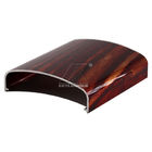 Grani di legno della disposizione di CQC 6063 di profili del rivestimento di alluminio della polvere spessore di 1.5mm - di 0.8mm