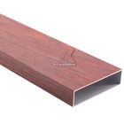 6063 profili di alluminio espelsi di legno della quercia per costruzione