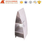 La forma 600mm del triangolo 6082 profili della lega di alluminio/ha espulso feritoia/ciechi di alluminio