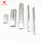 I grandi profili di alluminio d'argento anodizzati inclinano il profilo di alluminio per il caso di volo