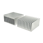 53,5 x profili di alluminio del dissipatore di calore del quadrato da 30 millimetri per il raffreddamento di potere del CPU LED