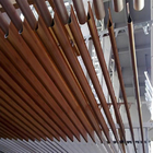 Pannello per soffitti falso sospeso metallo del rivestimento di profilo della lega di alluminio di forma della gocciolina