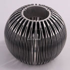 6063 serie dell'alluminio del dissipatore di calore profilano il CNC profondo di stile ovale con servizio dell'OEM
