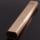 Corrosione di alta precisione di lunghezza su misura alluminio quadrato ovale della spazzola dell'oro