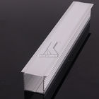 Polvere bianca di profilo di alluminio di 16*19 LED che ricopre dimensione accurata materiale 6063