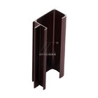 Il bronzo di alluminio di profili della metropolitana della mobilia ha personalizzato la lunghezza/dimensione/spessore