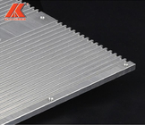 Elaborazione da tavolino anodizzata del radiatore di dissipazione di calore di profilo d'argento dell'alluminio