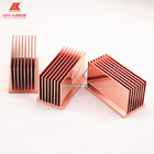 Profilo di alluminio espulso rettangolare Rose Gold Color del dissipatore di calore