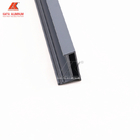 Profilo di alluminio della porta dell'estrusione 6063 T5 per la costruzione di edifici
