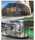 tenda trasparente di Glamping della cupola di 4.5mX6m per spettacolo all'aperto