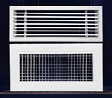Singolo profilo di alluminio d'anodizzazione della griglia di aria di ventilazione di deviazione per la copertura del condizionatore d'aria