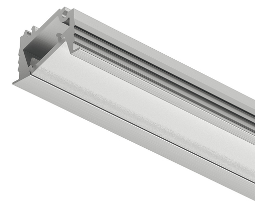 Il profilo di alluminio dell'esposizione LED per le lampade fluorescenti del LED mette il montaggio